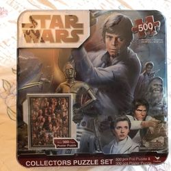 Star Wars 500 + 300pcs Collectors Puzzle Set.
