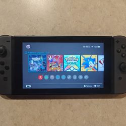 Nintendo Switch w/ FREE Game + Carrying Case