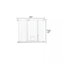 Pet gate : Extra Wide Pet Gate
