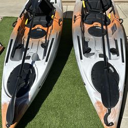 2 Essex 12 ft Kayaks