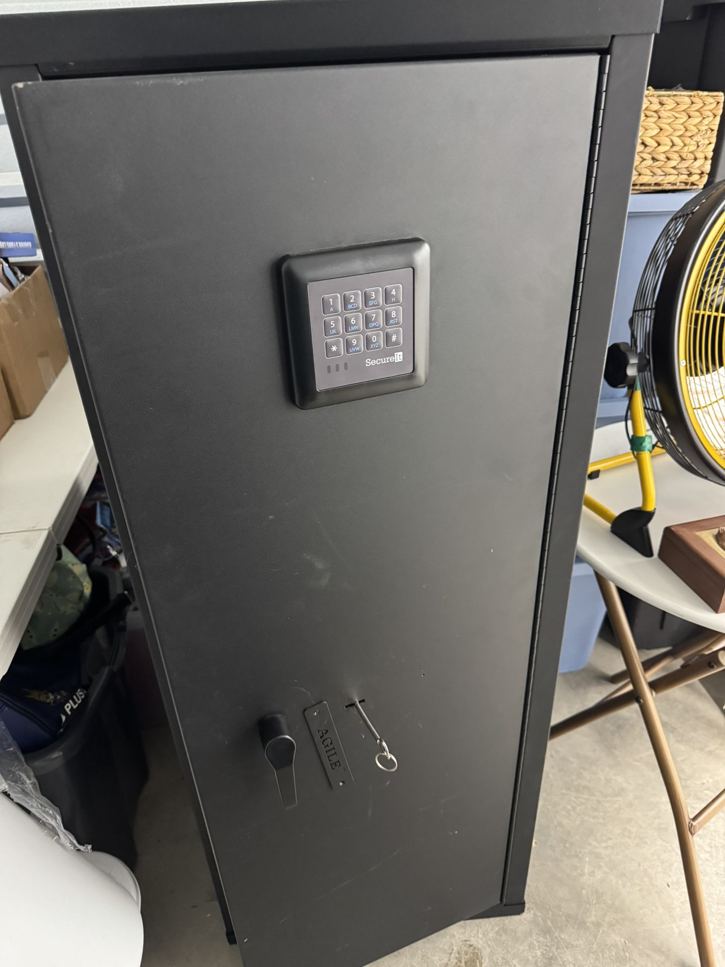 “Agile” fire proof gun safe 5ft tall, very heavy