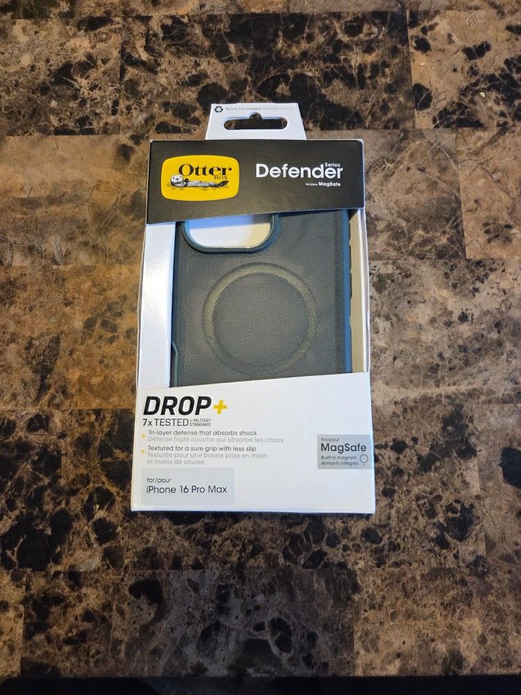 OtterBox iPhone 16 Pro Max Defender Series Case - Sagebrush (Green)