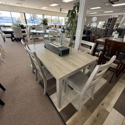 7 Pc Dining Table 