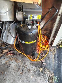 Central pneumatic air compressor