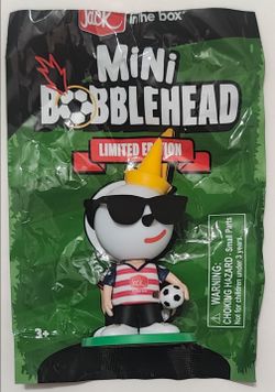 New Opened USA Bobblehead Soccer-themed 2026 Jack in the box