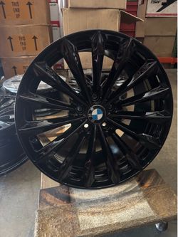 19” Rims BMW staggered gloss black , firm price,,,