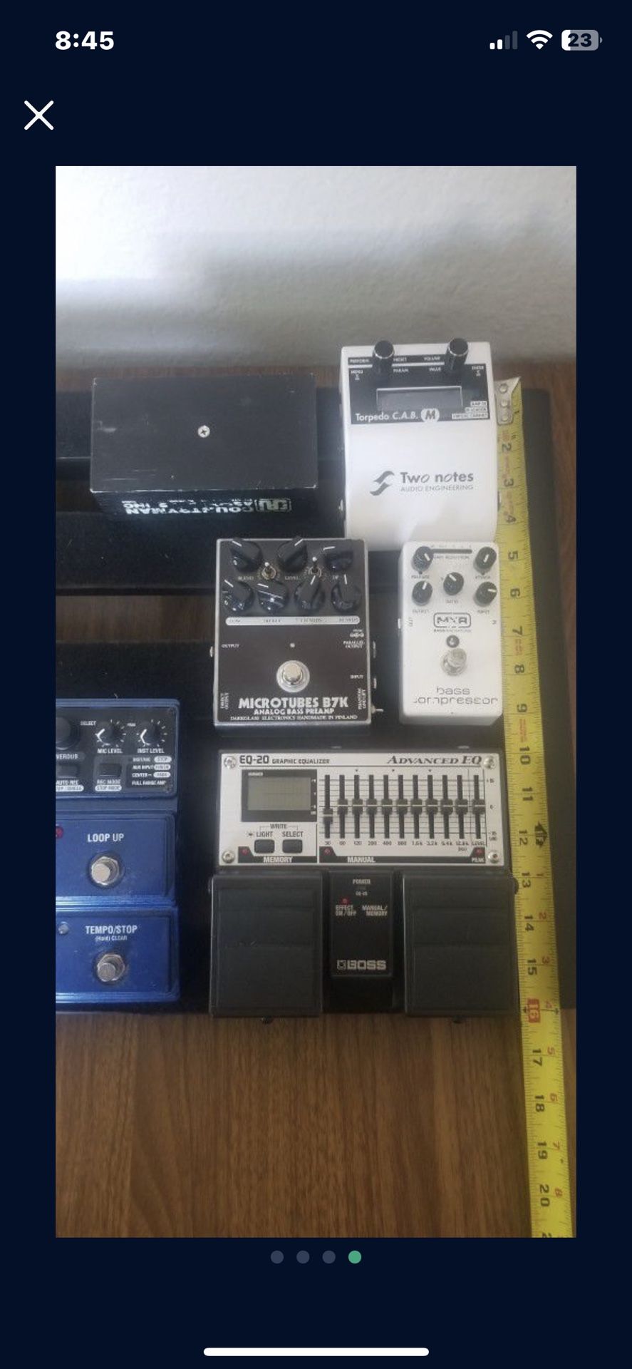 Local Pickup Only! Used Pedaltrain Classic Pro Size 32" X 16" No Gigbag