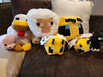 Minecraft Plushie Bundle