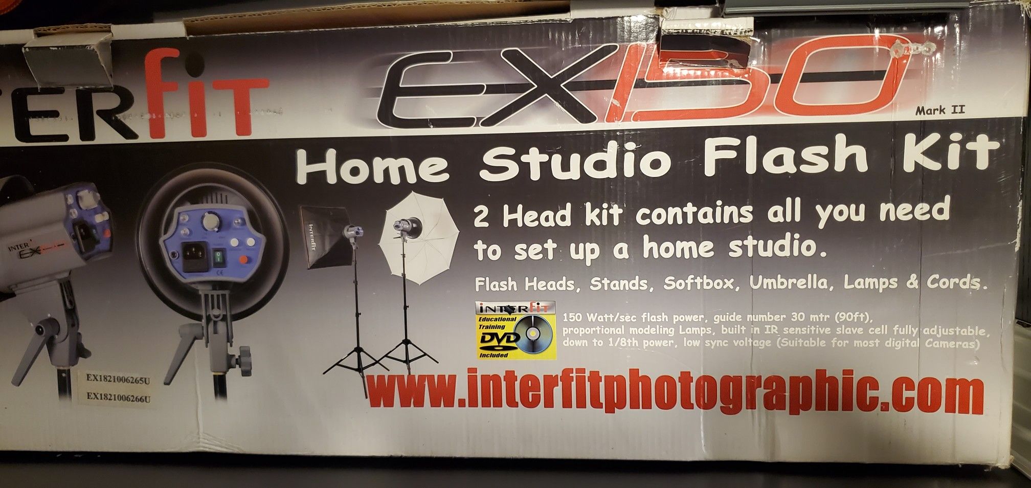 Interfit EX 150 Mark II - Photographer Home Studio