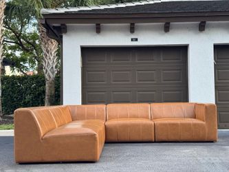 Sofa/Couch Sectional - Camel - Modular - Delivery Available 🚛