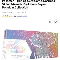 Prismatic Evolutions Super-Premium Collection - Pokemon