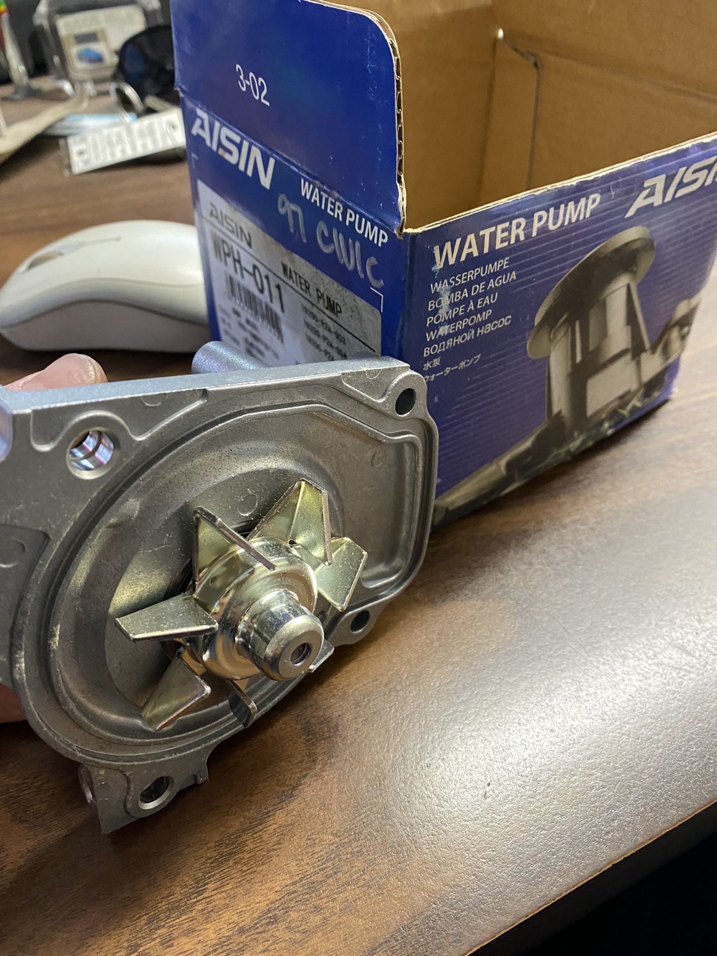 Water Pump For Honda 