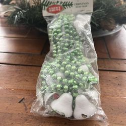 New In Package Never Opened Shiny Brite Glass Beads With Bells