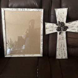 Blanco Viejo Y Cuadro  Set 