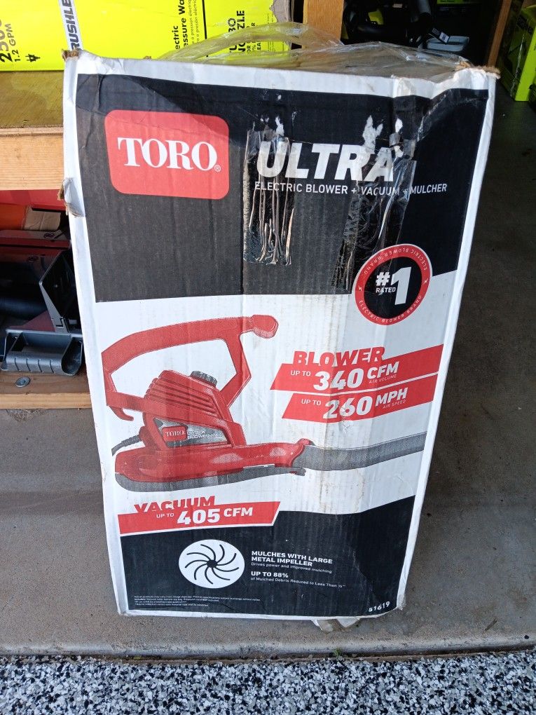 LEAF VACUUM/BLOWER TORO