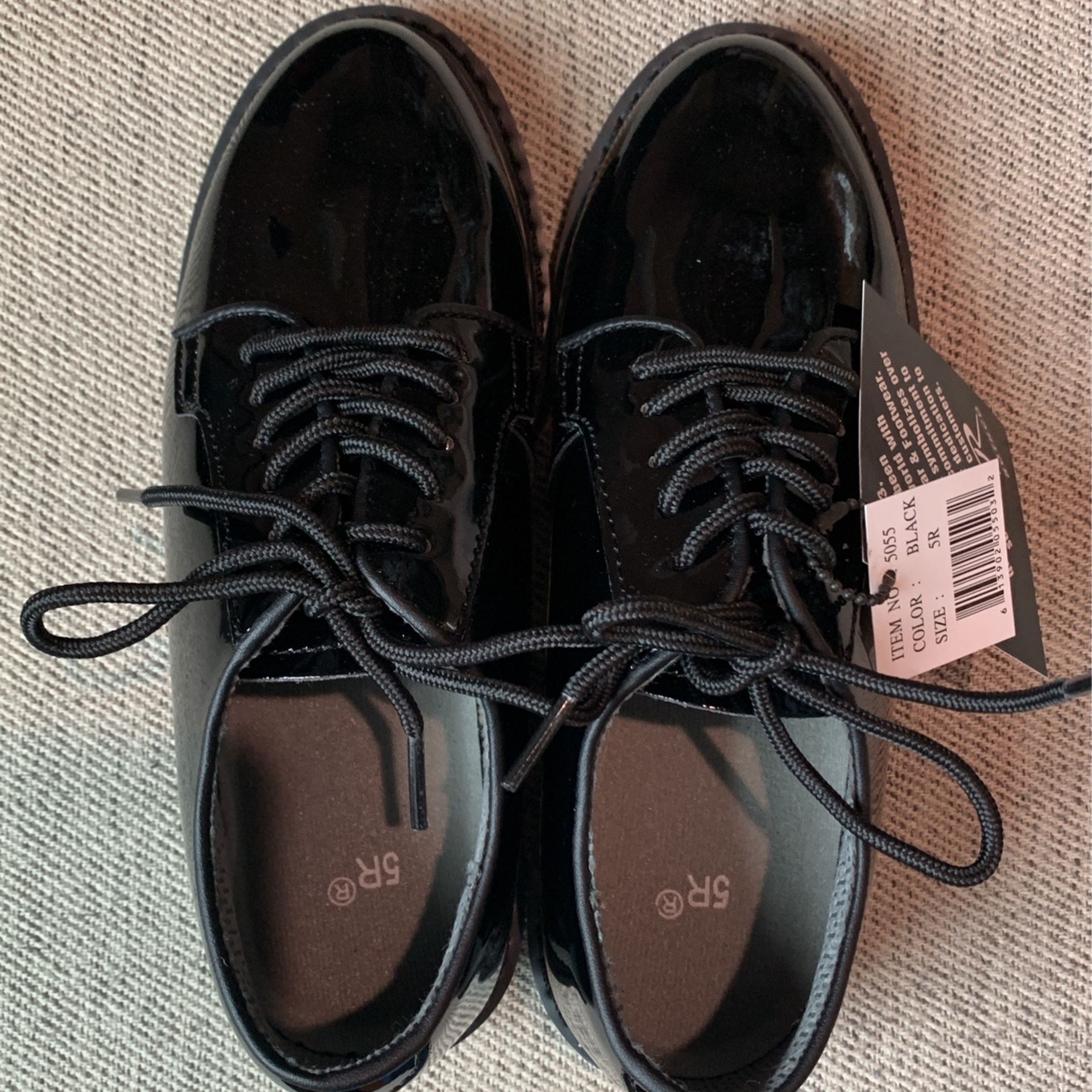 Never Worn. Brand New. Black Oxfords