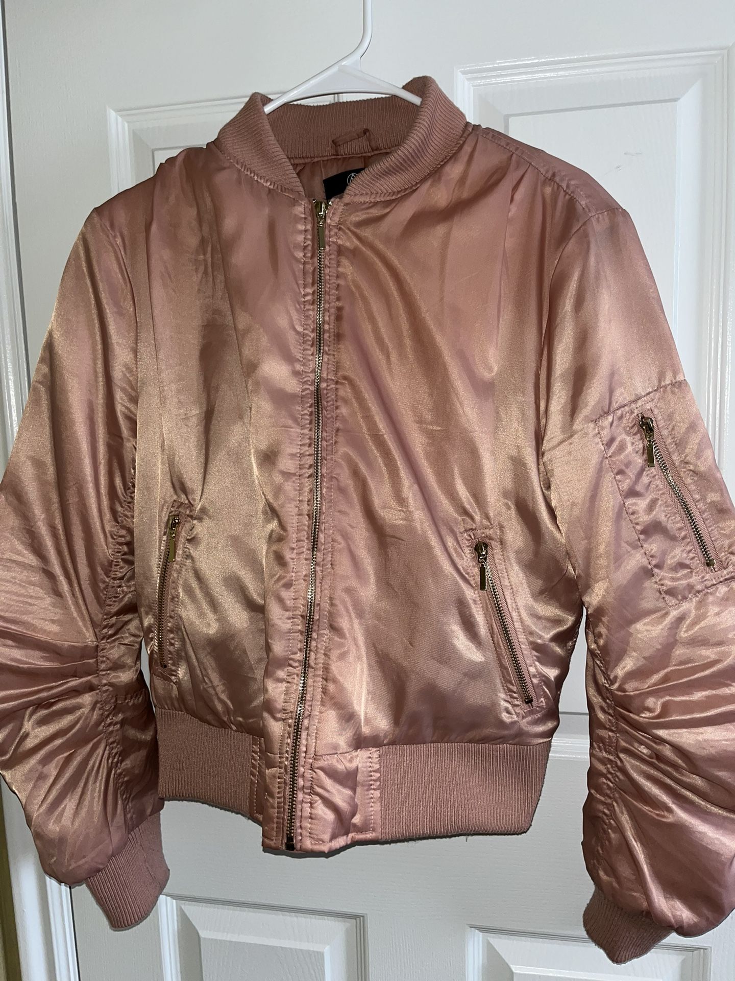 Small Pink Shine Winter Coat