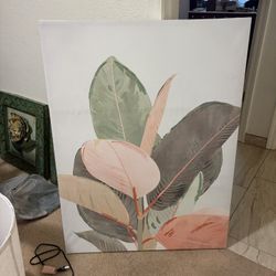 World Market Tropical Floral Wall Art