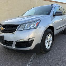 2017 CHEVY TRAVERSE LS, TWO OWNERS SUV, AWD, CLEAN AUTO-CHECK, COLD AC, NICE SUV, FINANCE AVAILABLE 🚘