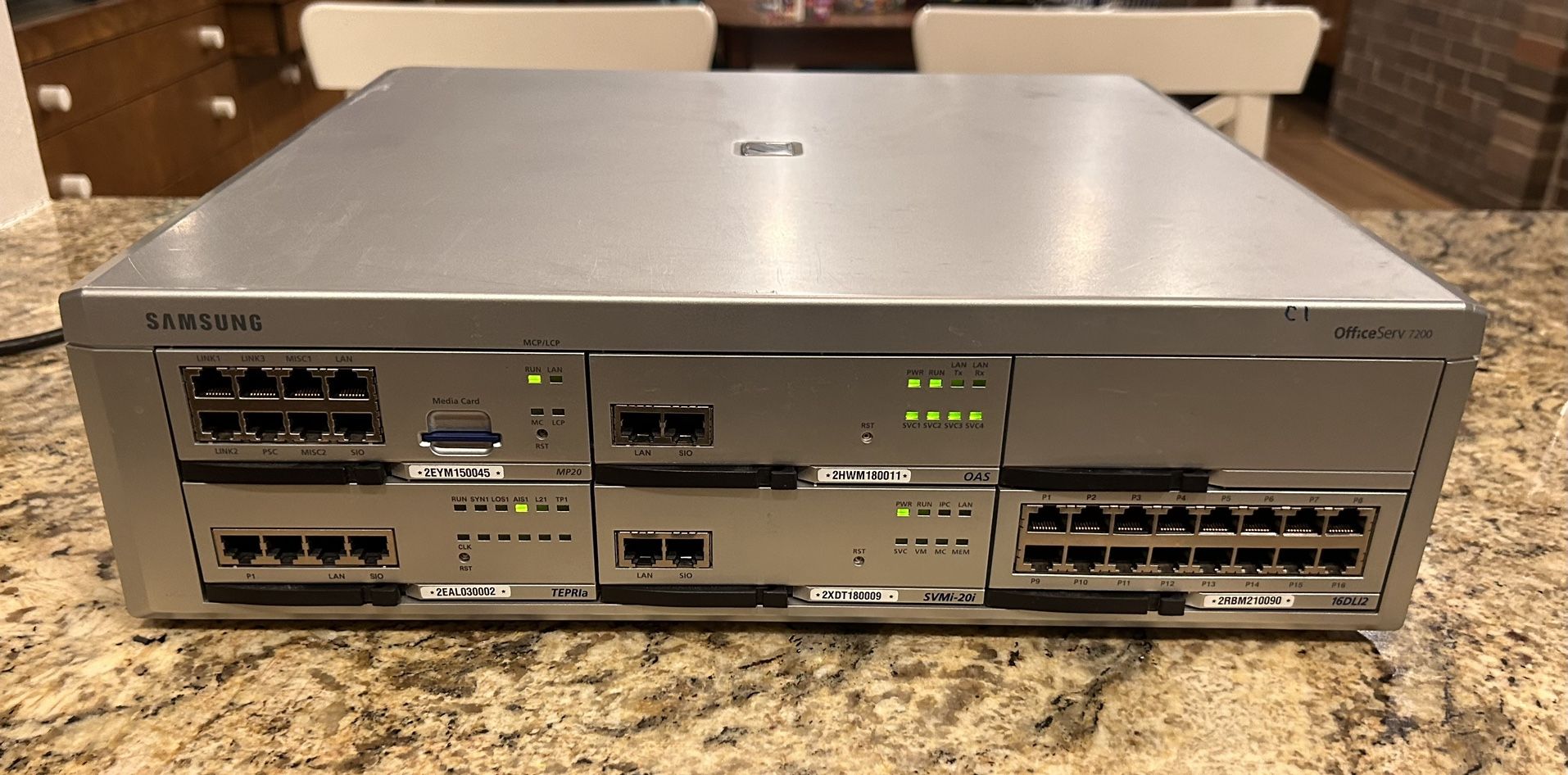 Samsung OfficeServ 7200 - MP20 3x 16DLi2- OAS-TEPRia - SVMi-20i