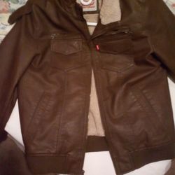 ORIGINAL LEVI'S 501 LEATHER BROWN