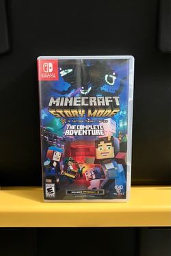 Minecraft : Story Mode - The Complete Adventure for Nintendo Switch video game system console or Lite OLED With Case mine craft Episodes 1-8 Rare