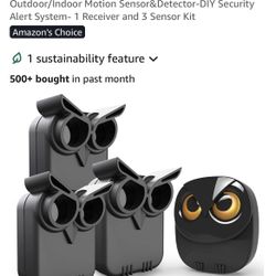 Wireless Alarm System  With 2 Receivers