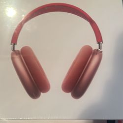 Red airpod maxes