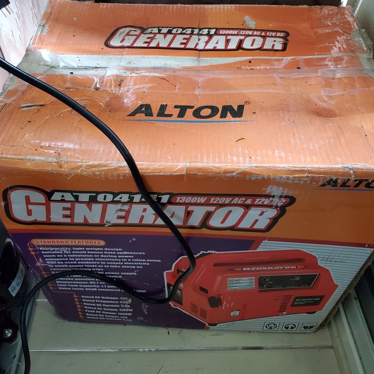 Alton AT04141 1300w Generator for Sale in Snohomish, WA - OfferUp