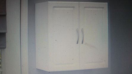 System Build 23.4W x 12.4D x 23.7H Wall Cabinet, White