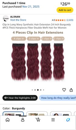 Hair extensions