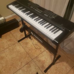Yamaha  Ytp-300, And Joy music Jk-63m Keyboards 