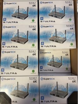 SUPERBOX S7 ULTRA S7 MAX S7 PRO VSEEBOX BLACKBOX SMART TV MEDIA PLAYER