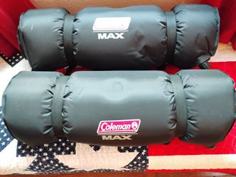 2 Coleman Max Inflatable Sleeping Pads