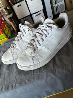 Adidas White Low-Top Sneakers
