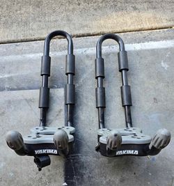 Yakima J-Style Kayak Roof Rack Carriers – Pair