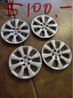 TOYOTA HUB CAPS SIZE 16”