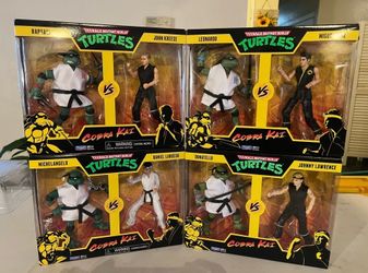 TMNT Vs Cobra Kai action figures