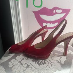Patten Red Anne Klein Shoe