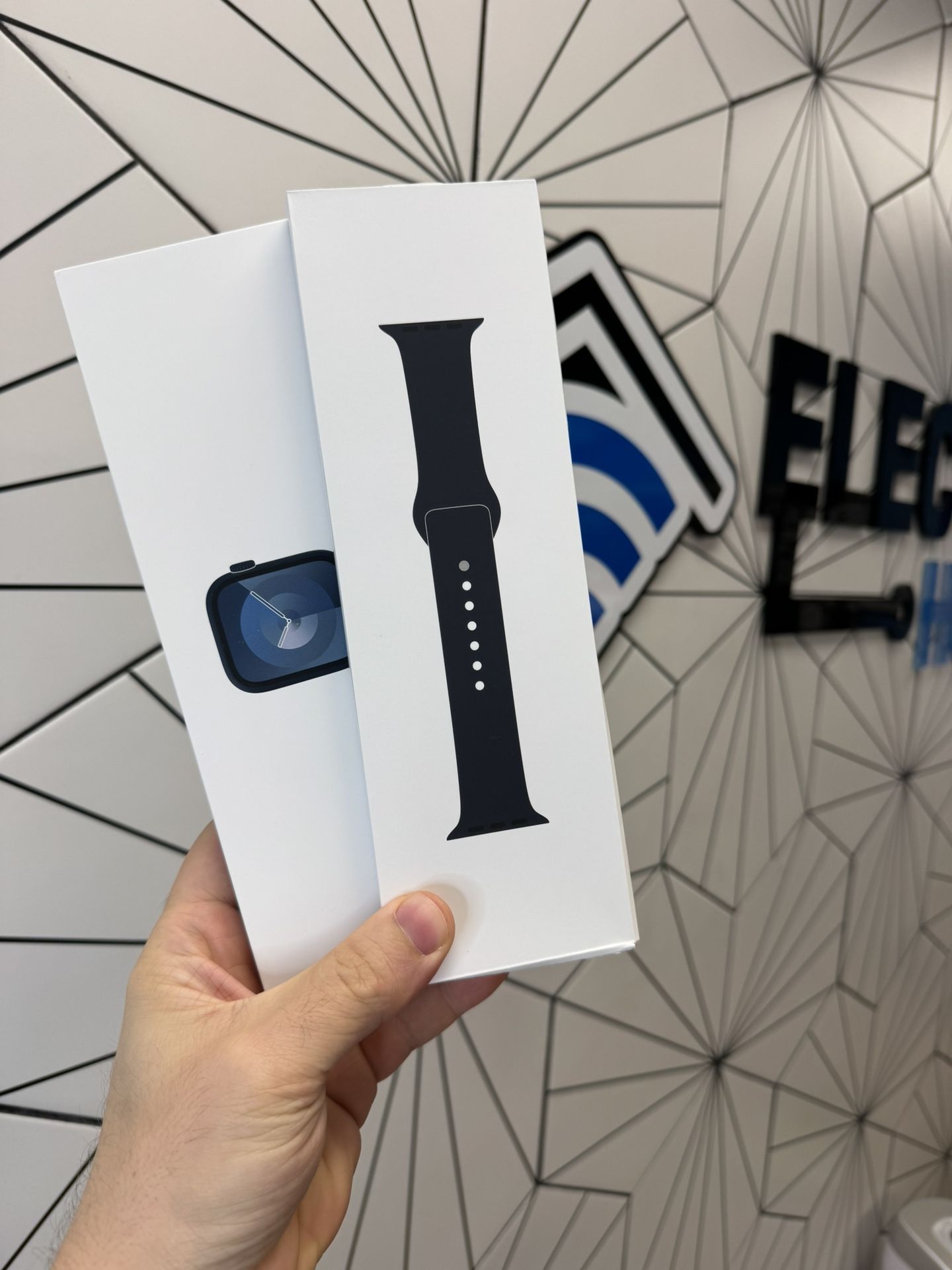 Apple Watch 45mm black color New sealed with Full year Apple Warranty