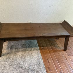 Wood Bench