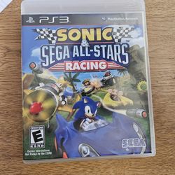 PS3 Sonic Sega All Stars Racing CIB