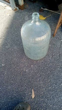 Antique Glass Water Jug