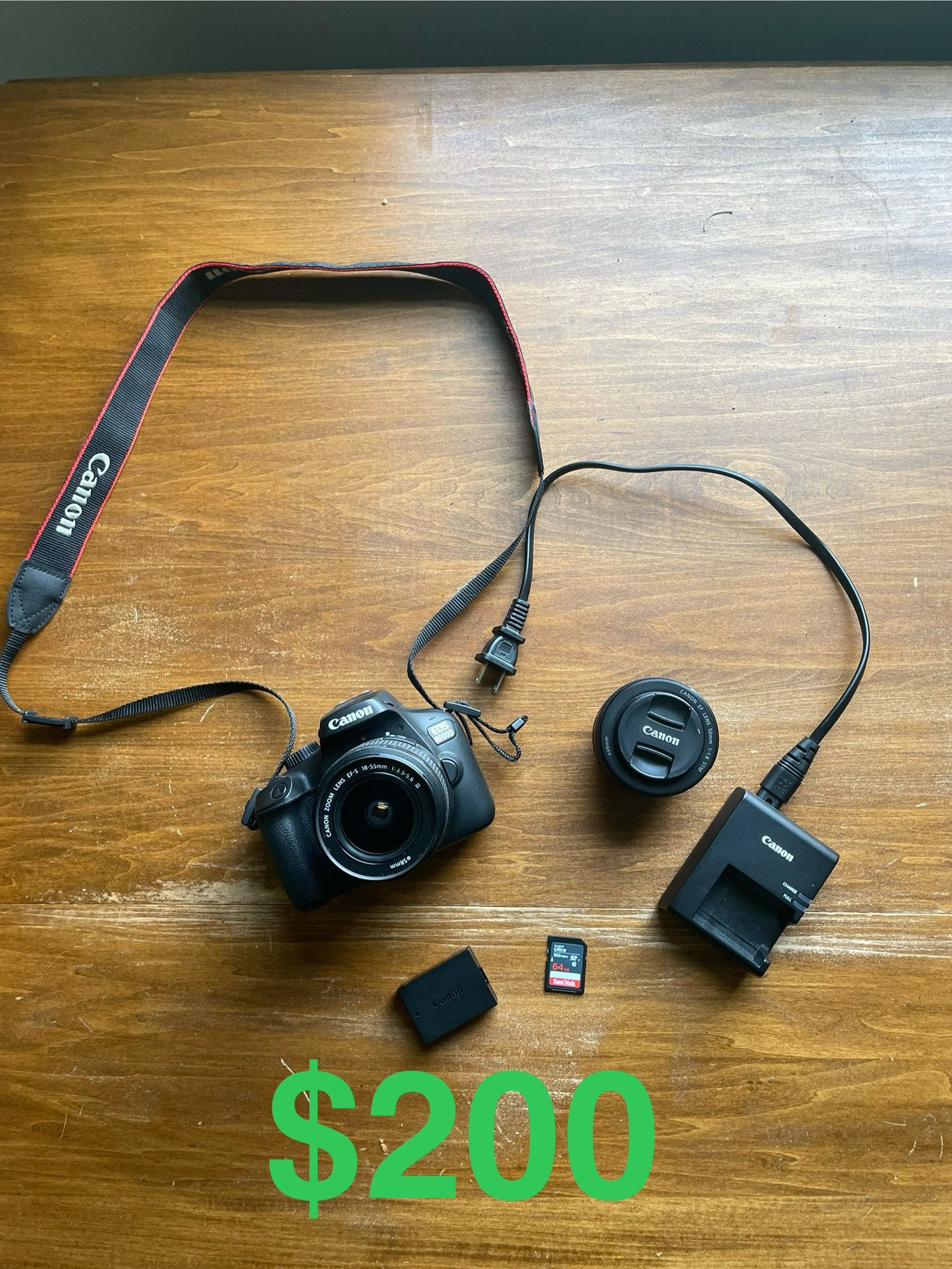 Canon Camera 4000D [USED]