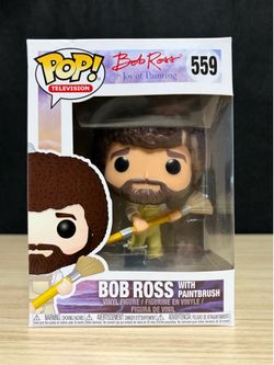 Funko Pop! Vinyl: The Joy of Painting - Bob Ross with Paintbrush #559