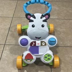 Zebra baby walker