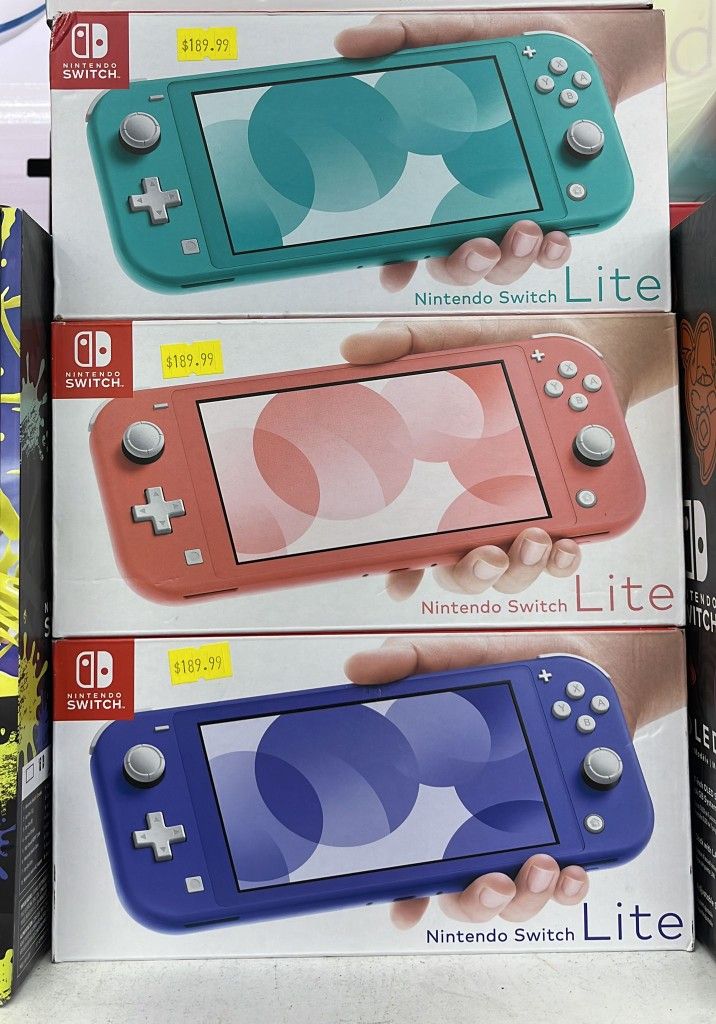 Nintendo Switch Lite Brand New Sealed With Year Warranty