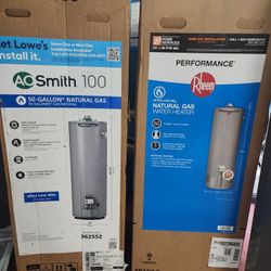 New Water Heater 50 Gallons Gas - Free Installation
