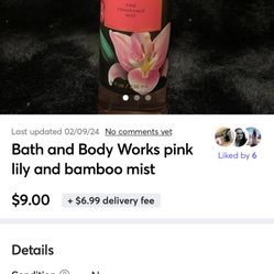 Bath And Bodyworks Mist 