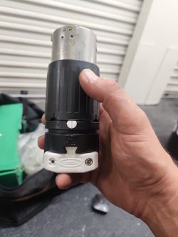 Hubbell 50A C Locking Plug, For Dryer And Other 220 Elecictri